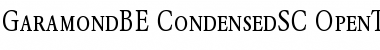 Garamond BE Condensed SC Font