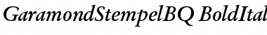 Download Garamond Stempel BQ Font