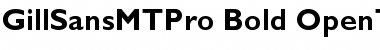 Download Gill Sans MT Pro Font