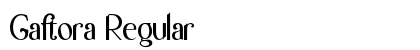 Gaftora Regular (OpenType) Font Preview Gaftora Regular (OpenType) Font Preview