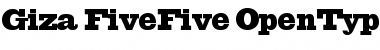 Giza FiveFive Font
