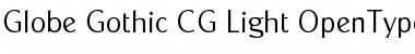 Download Globe Gothic CG Light Font