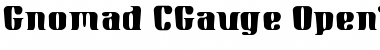 Download Gnomad-CGauge Font