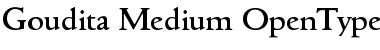 Goudita-Medium Regular Font