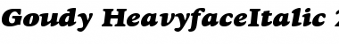 Goudy Font