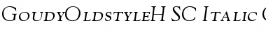 Download GoudyOldstyleH-SC-Italic Font