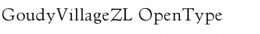 GoudyVillage ZL Font