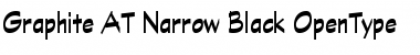 Download Graphite AT Narrow Black Font