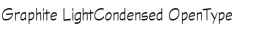 Graphite LightCondensed Font