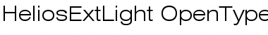 Download HeliosExtLight Font