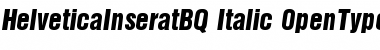 Download Helvetica Inserat BQ Font