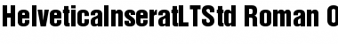 Helvetica Inserat LT Std Font