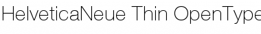 Helvetica Neue Regular Font