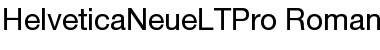 Helvetica Neue LT Pro 55 Roman