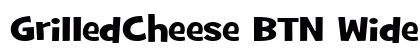 GrilledCheese BTN Wide Regular Font GrilledCheese BTN Wide Regular Font Preview