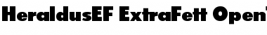 Download HeraldusEF-ExtraFett Font