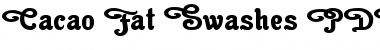 Download Cacao Fat Swashes Font