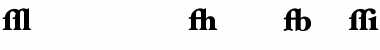 HoeflerText Black-Alt Font