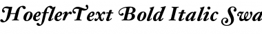 HoeflerText Bold-Italic-Swash