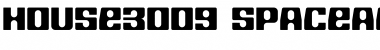 HOUSE3009 Spaceage-Heavy-Gamma Font