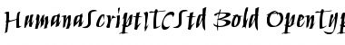 Download Humana Script ITC Std Font