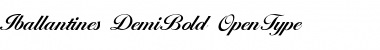 Iballantines-DemiBold Regular Font