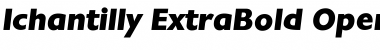 Ichantilly ExtraBold Font