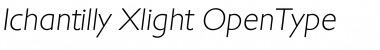 Ichantilly Xlight Font