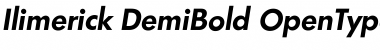 Ilimerick DemiBold Font