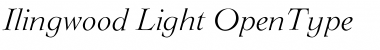 Ilingwood Light Font
