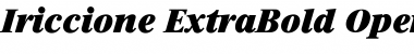 Iriccione ExtraBold Font