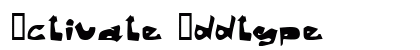 Activate Oddtype Font Preview Activate Oddtype Font Preview