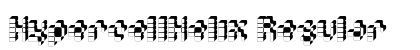 HypercellHelix Regular Font HypercellHelix Regular Font Preview
