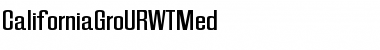 Download CaliforniaGroURWTMed Font
