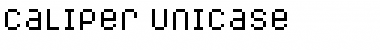 Caliper Unicase Font