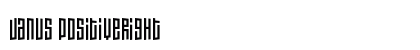 Janus PositiveRight (OpenType) Font Preview Janus PositiveRight (OpenType) Font Preview