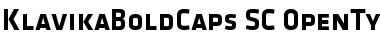 Download Klavika Bold Caps Font