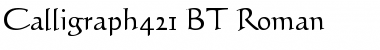 Download Calligraph421 BT Font