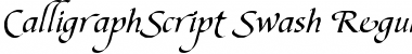 Download CalligraphScript-Swash Font