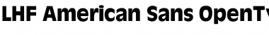 Download LHF American Sans Font