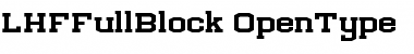 Download LHFFullBlock Font