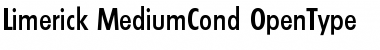 Download Limerick-MediumCond Font