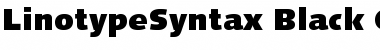LinotypeSyntax Black