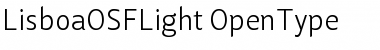Download Lisboa OSF Light Font