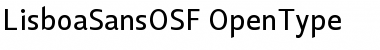 Download Lisboa Sans OSF Font
