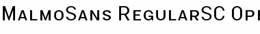 MalmoSans Regular SC Regular Font