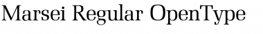 Marsei Regular Font