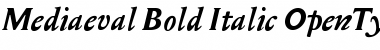 Mediaeval Bold Italic