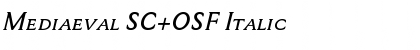 Download Mediaeval SC+OSF Font