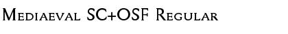 Download Mediaeval SC+OSF Font